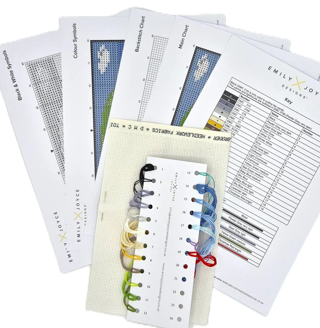 The Postcard Collection - The Needles Cross Stitch Kit