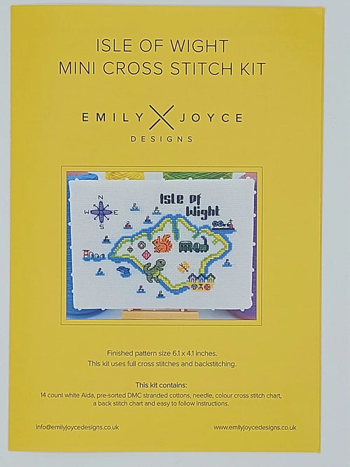 Mini Isle of Wight Cross Stitch Kit