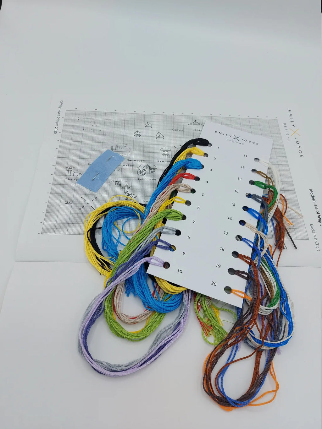Modern Isle of Wight Cross Stitch Kit
